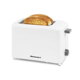 Elite Gourmet ECT-1027 Cool Touch Toaster, 7 Toast Settings Cancel Functions, Slide Out Crumb Tray, Extra Wide 1.5" Slots for Bagels Waffles Specialty Breads, Puff Pastry, Snacks, White Maxi-Matic