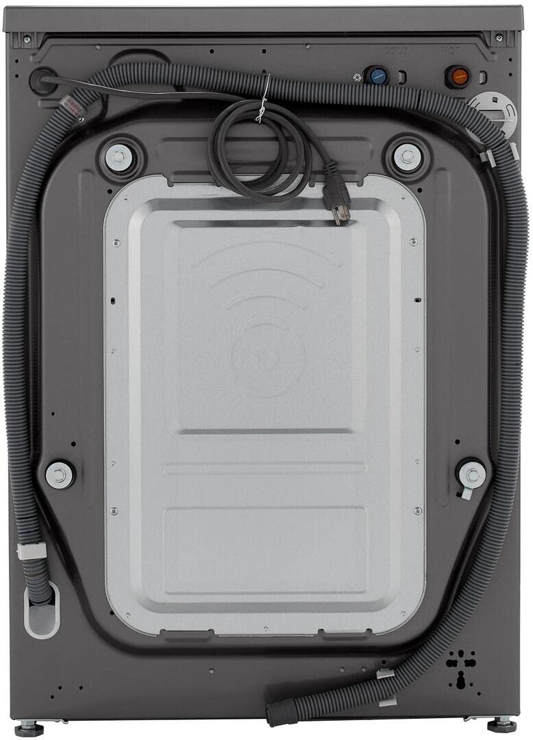 LG WM3555HVA 24 Inch Smart Front Load Washer/Dryer Combo with 2.4 cu.ft. Capacity, 14 Programs, 13 Wash Options, 8 Dry Cycles, TurboWash™, Allergiene™ Cycle, Sanitize Cycle, Steam Refresh LG