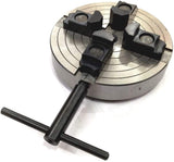 6" Inch (150 mm) 4 Jaw Independent Wood Lathe Chuck Threaded- 3/4 x 16 TPI with Adjustable/Reversible Jaws AD INTERNATIONAL