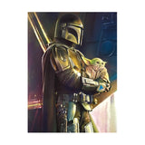 Buffalo Games - Star Wars: The Mandalorian - “Wherever I Go, He Goes” - 1000 Piece Jigsaw Puzzle Buffalo Games