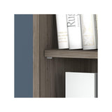 Studio C 73" 5-Shelf Bookcase in Modern Hickory with Adjustable Shelves by Bush Business Furniture Bush Business Furniture