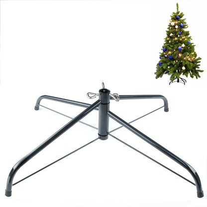 MNKXL 28 Inch Christmas Tree Stand for 4 to 10ft Christmas Trees,fits 1.3 inch Pole,Folding Christmas Tree Stand