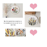 3 Sets of Beginner Embroidery Kits with 3 Patterns and 6 Needles, Needlepoint Kits for Adults,Including Embroidery Floss,3 Plastic Hoops and 3 Cotton Fabric keke