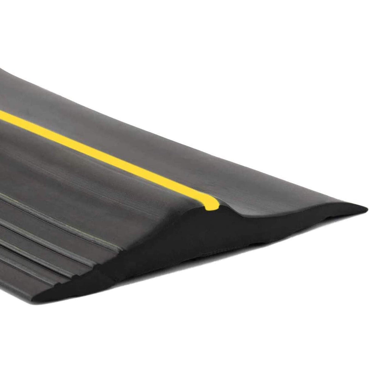 10Ft/3M Universal Garage Door Rubber Threshold Strip, Weatherproof Seal Strip DIY Weather Stripping Replacement, Not Include Adhesive/Sealant (Black) ToLanbbt