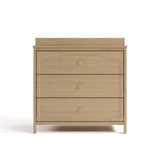 Graco Olivia 3 Drawer Changing Table Dresser (Driftwood) – GREENGUARD Gold Certified Baby Dresser with Changing Table Top, Includes Interlocking Drawer System Graco