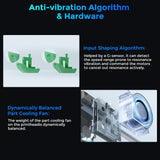 Creality K1 SE 3D Printer, with 600 mm/s Printing Speed CoreXY Auto Leveling and Z-Offset, 300℃ Dual-Gear Direct Extruder Full Metal Die Cast Solid Frame Printing Size 8.66x8.66x9.84 inch Comgrow