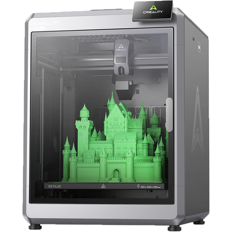 Creality K2 Plus 3D Printer, Support Multi Color Printing Needs CFS, Max 600mm/s Fast Printing, Dual AI Cameras, Full-auto Leveling, Ready-to-Use FDM 3D Printers, Large Build Volume 350x350x350mm Creality