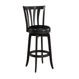 Hillsdale Savana Wood Bar Height Kitchen Stool, 29.5" High, Black Hillsdale