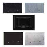 LEIPUPA Puzzle Roll Up Mat Playground Store and Transport Jigsaw Puzzles Up to 1500/2000/3000 Pieces - 1500 Black LEIPUPA