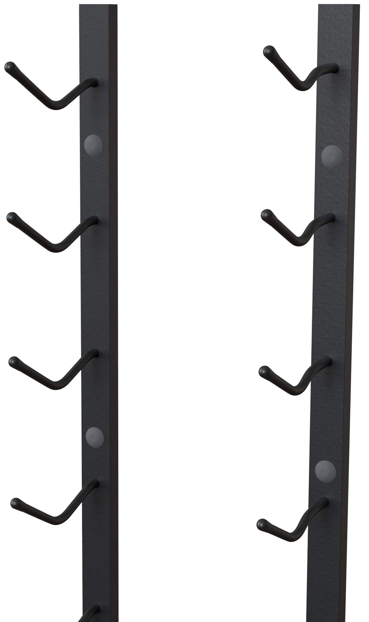 Y-Furniture The Rack Co. Wall Series - 9 Bottles Wall Mounted Wine Rack, Wine Storage with Label View (Steel, Satin Finish) TheRackCo.