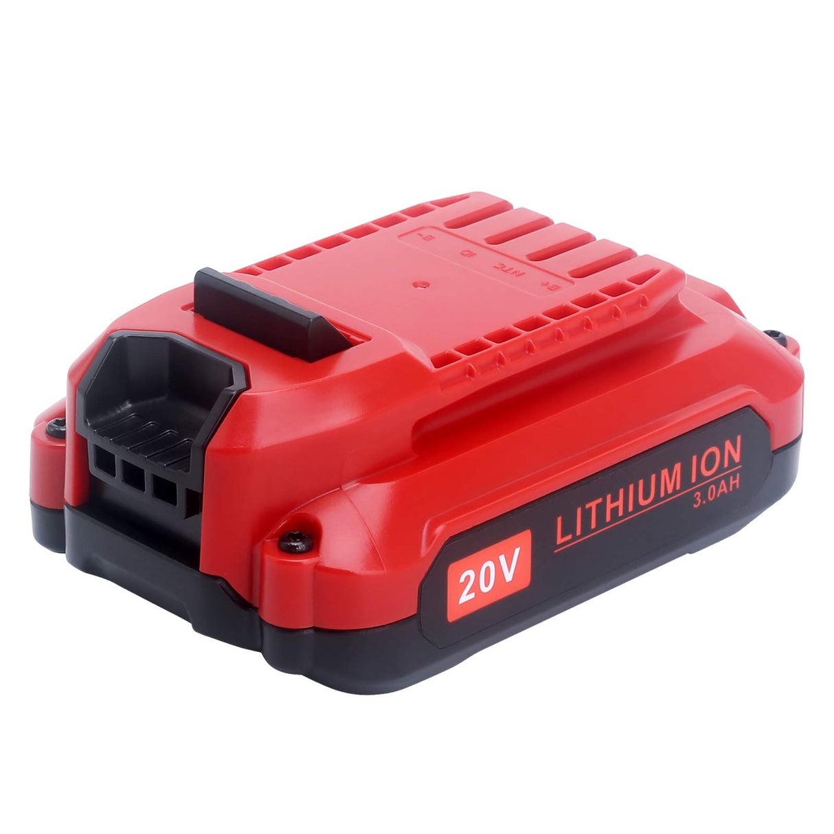 ELEFLY 2 Pack 20V 3.0Ah Lithium Battery Compatible with Craftsman 20V Battery CMCB201 CMCB202-2 CMCB204-2, Compatible with Craftsman V20 Series 20V Max Cordless Power Tools ELEFLY