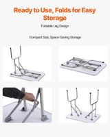 VEVOR Pet Grooming Table, 36 x 24 Inch with 2 Height Adjustable Arms, 330LBS Static Weight Capacity, Foldable Dog Groom Station with No-Sit Haunch Holder with Grooming Loop, for Medium and Small Dogs VEVOR