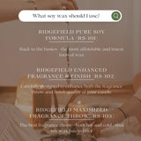 Ridgefield Waxes Enhanced Fragrance & Finish RS-102 All-Natural Soy Wax for Candle Making (10lb) Ridgefield Waxes