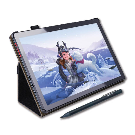 PicassoTab X Drawing Tablet • No Computer Needed • Drawing Apps & Tutorials • 4 Bonus Items • Stylus Pen • Portable • Standalone • 10 Inch Screen • Best Gift for Beginner Digital Graphic Artist • PCX Simbans
