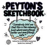 Peytons Sketchbook - Unofficial One Tree Hill Inspired Colouring Book (Emma's Fandom Multiverse) WoodArtSupply