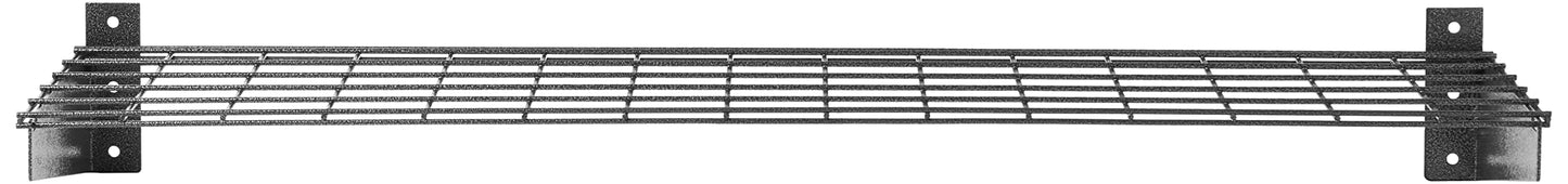 Hyloft 00652 2-Pack Heavy Duty Steel Wall Garage Shelving, 45-Inch X 15-Inch Wall Mounted Shelves for Garage Storage, Low-Profile Brackets, Max Shelf Load 200 Pounds, Hammertone