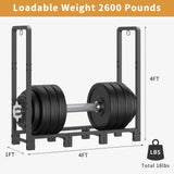 Mr IRONSTONE 4ft Firewood Rack Outdoor Indoor, Upgraded Heavy Duty Adjustable Fire Wood Rack Holds Up to 2600lbs, Fireplace Log Holder Wood Storage Mr IRONSTONE