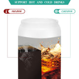 WHEATHUSK 20 Pack Sublimation Glass Cups Frosted 16oz Blanks Sublimation Borosilicate Glasses Tumbler with Bamboo Lids and Straws for Beer, Juice, Soda, Iced Coffee, Drinks WHEATHUSK