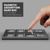 VMAN 63 in 1 Small Precision Screwdriver Set, Professional Mini Magnetic Repair Tool Kit for Ring Doorbell, Computer, Laptop, iPhone, Eyeglass, Xbox, PS4, PS5, Switch, Watch, Macbook, PC, Electronics VMAN