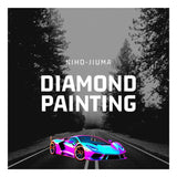 NIHO-JIUMA Diamond Painting Kits Sports Car, DIY 5D Full Drill Diamond Art Gift for Adult/Teen, Home Decoration (30x40cm/12x16 Inches) NIHO-JIUMA