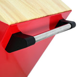 WTRAVEL Heavy Duty Rolling Tool Chest with 9-Drawer Wood Top Tool Cart Mechanic Tool Box with Wheels Tool Storage Cabinet Workbench High Capacity for WTRAVEL