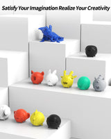 LANDU PLA Filament 1.75mm Black 1KG, 3D Printer Filament 1kg Cardboard Spool(2.2lbs), Dimensional Accuracy +/- 0.02mm, Neatly Wound 3D Printing Filament Fits for Most FDM 3D Printers, Black PLA LANDU