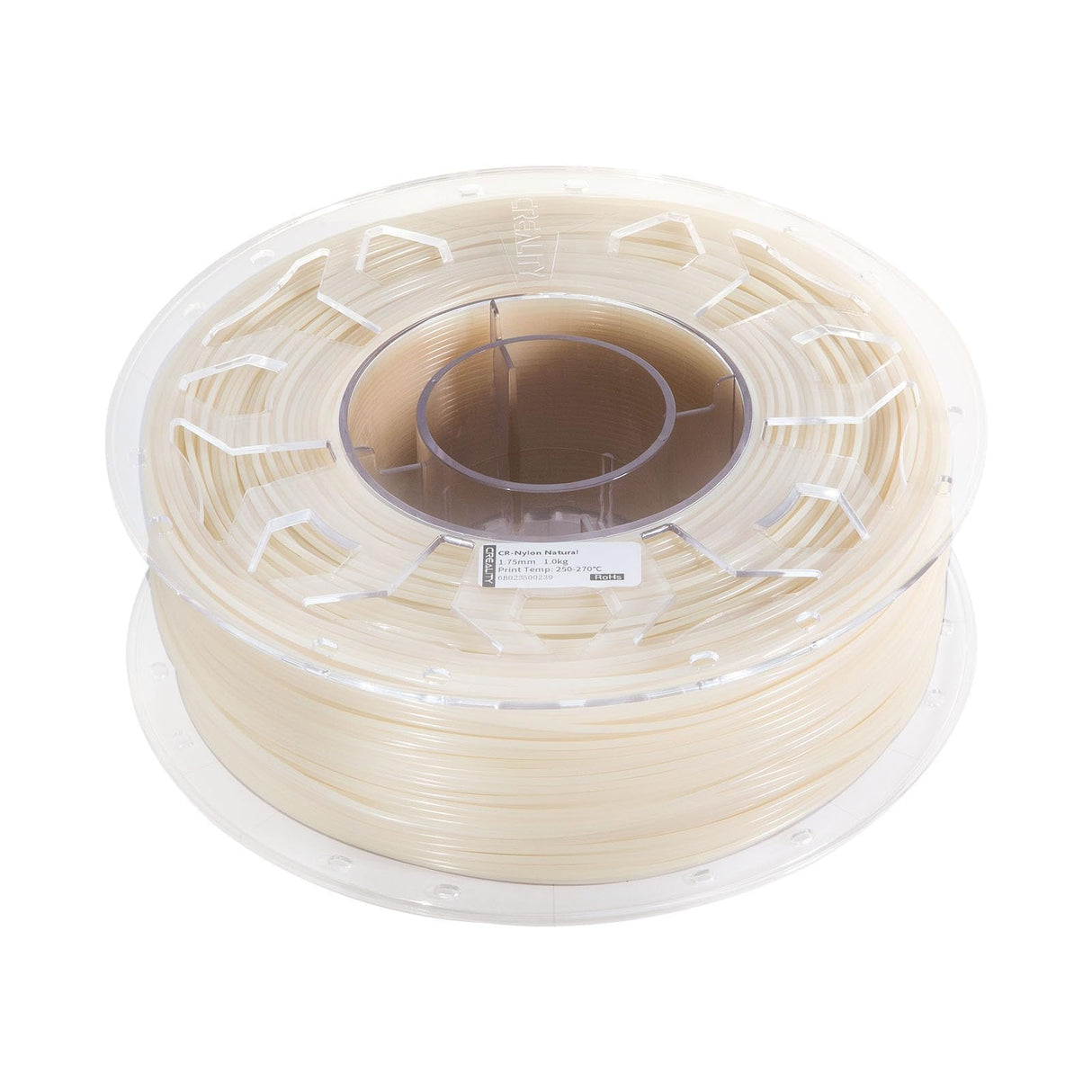 Creality Nylon Filament 1.75mm, 3D Printer Filament, 1.0kg (2.2lbs) Spool, No Warp Enhanced Toughness, Dimensional Accuracy ±0.03mm Printing Filament, for 3D Printers (Nylon) Creality