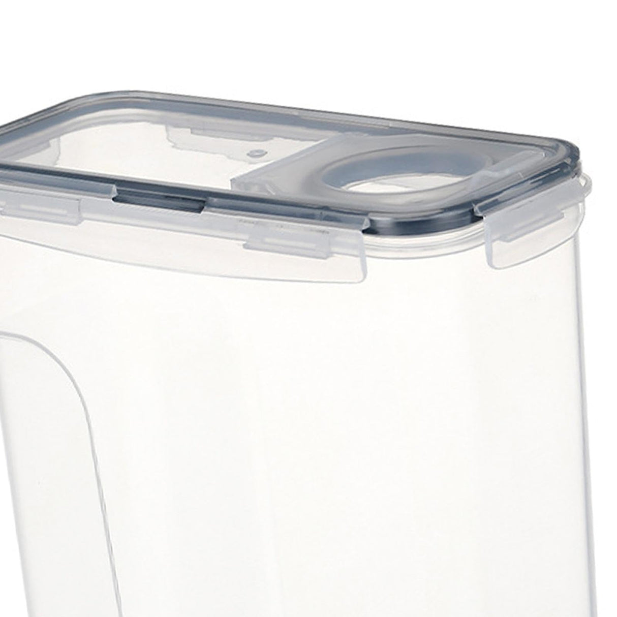 3D Printer Filament Dryer Box Food Canister 4L Multifunctional Keeping Filament Dry Food Storage Container for 1kg Filament and Pla Filament, Black no Holder MagiDeal