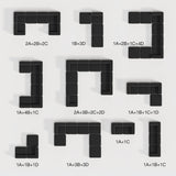 Novilla Modular Sectional Sofa, Modern Cloud Sectional Couch with Smarts Coil™ Support, Upholstered Boneless Couch for Living Room Apartments Bedroom, No Assembly Required (3 Seater) Novilla