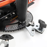 O’SKOOL Miter Gauge Extension Fence System with Standard Slot and Stop Holes,Telescoping Fence and Flip Stop O'SKOOL