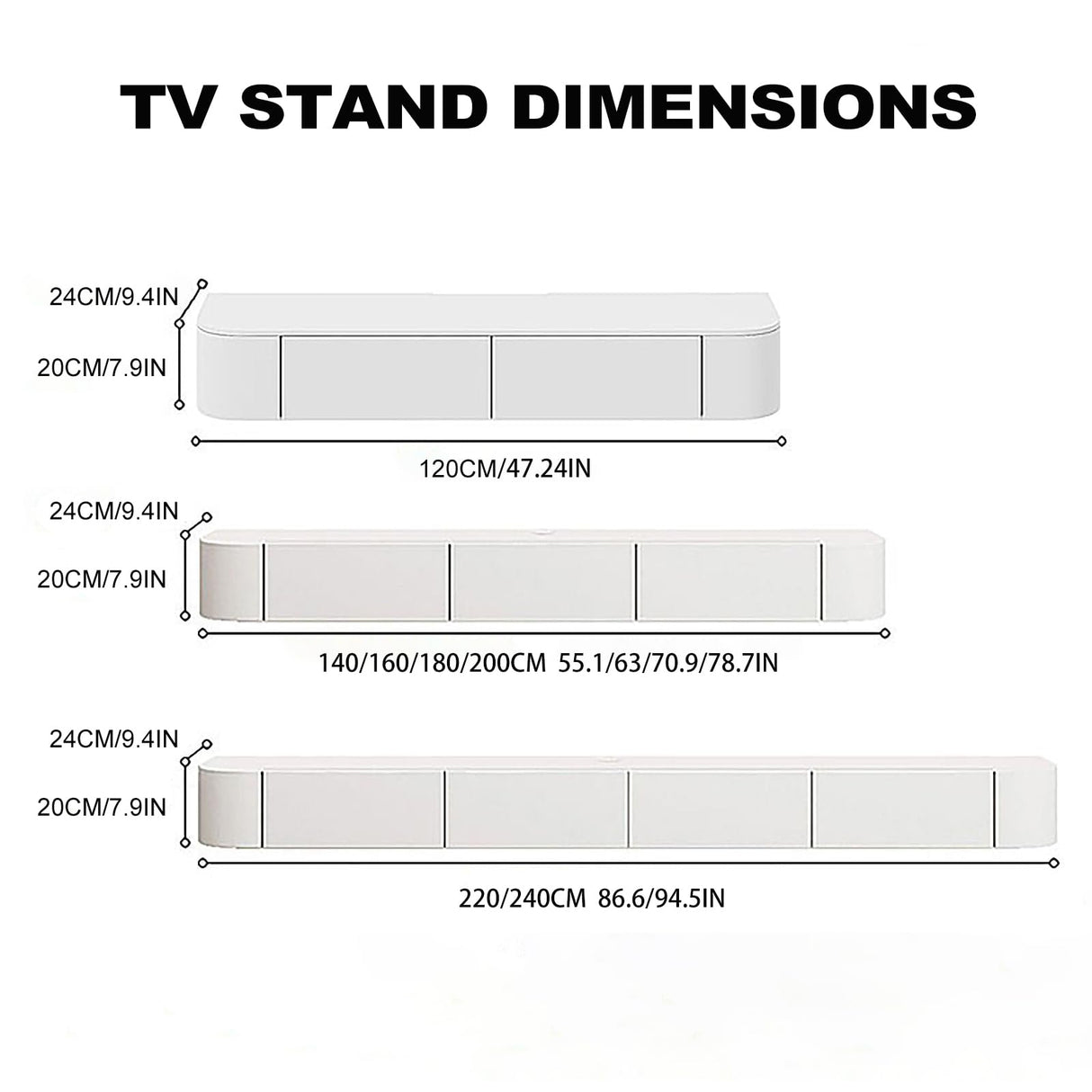 FGNIXLN Floating TV Stand,70.9 Inch Wall Mounted TV Shelf,Modern Entertainment Center Media Console with Storage for Bedroom,Living Room (Black) FGNIXLN