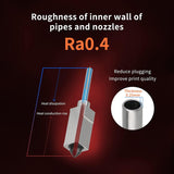 Upgrade Ceramic Heating Core CHC Hotend 24V Copper Heater Block Titanium Heatbreak Improved Nozzle Compatible with Voron 2.4 Ender 3 V2 Pro CR10 Ender 5 Pro/Plus Ender 6 3D Printer POLISI3D