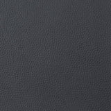 vidaXL Recliner Chair - Black Real Leather, Manual Reclining Function, Comfortable Seating with Solid Wood and Metal Frame, for Office or Living Room vidaXL