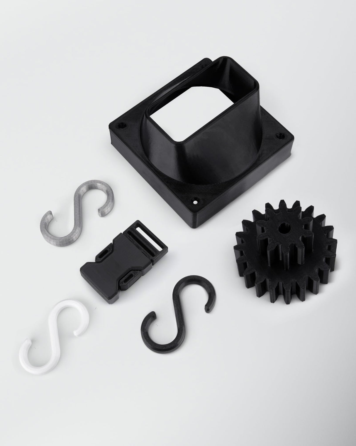 ELEGOO PC Filament 1.75mm Black 1KG, Tough and Durable Professional 3D Printer Filament Dimensional Accuracy +/- 0.05mm 1KG Spool Heat Resistant 3D Printing Polycarbonate Material ELEGOO