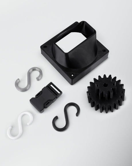 ELEGOO PC Filament 1.75mm Black 1KG, Tough and Durable Professional 3D Printer Filament Dimensional Accuracy +/- 0.05mm 1KG Spool Heat Resistant 3D Printing Polycarbonate Material ELEGOO