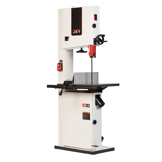 JET 18-Inch Woodworking Bandsaw, 3 HP, 230V 1Ph (Model JWBS-18SFX-3) - WoodArtSupply