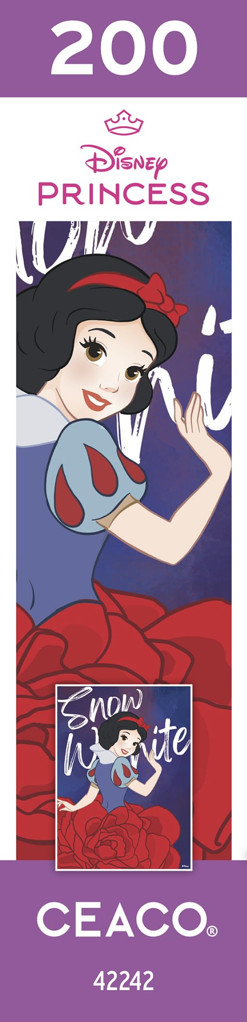 Ceaco - Disney - Disney Princess - Snow White - 200 Piece Jigsaw Puzzle Ceaco