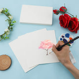 50pcs 4.7x7.1 Inch Blank Watercolor Cards, White Water color Paper Cards Watercolor Cardstock Bulk for Kids Students Painting Invitation Thank You Note Greeting Card Art Supply SAVITA