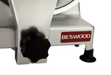 BESWOOD 10" Premium Chromium-plated Steel Blade Electric Deli Meat Cheese Food Slicer Commercial and for Home use 240W BESWOOD250 BESWOOD