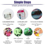 LWZAYS 5d Christmas Diamond Painting Kits, Diamond Art Kits for Adults Christmas Paint with Diamonds Gem Art,Full Drill Diamond Paintings Arts and Crafts for Home Decor(11.8 * 15.8 inch) LWZAYS