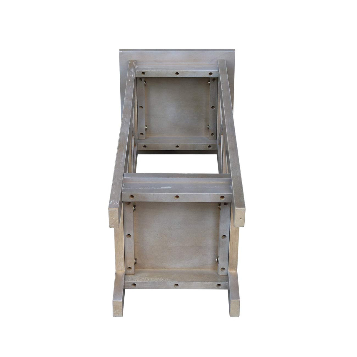 International Concepts 30" X-Sided Plant Stand, H, Gray IC International Concepts