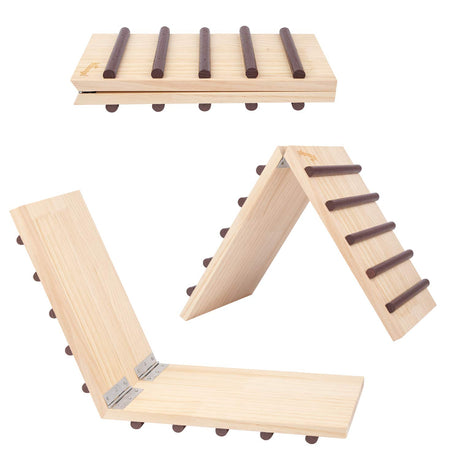 Niteangel Wooden Cage Bridge for Rabbits, Guinea Pigs and Chinchilla, Large Size Niteangel