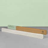 ZINUS Compack Fabric Covered Wood Slats, Bunkie Board, Box Spring Replacement, Natural, King Zinus