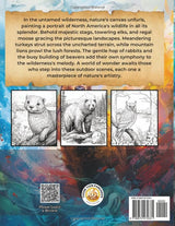 Wildlife Landscapes - Coloring Book for Adults | Take in the beauty of North American animals in their natural habitats.: Outdoor scenes of ... elk, moose, bears, turkeys, mountain lions, Majosta