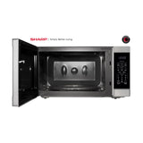 SHARP SMC2266KS Oven with Removable 16.5" Carousel Turntable, Cubic Feet, 1200 Watt Countertop Microwave, 2.2 CuFt, Stainless Steel Sharp