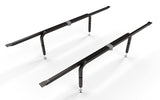Bed Slats Center Support System | Adjustable Length & Height Tubular Steel with 4 Legs | Fits Full, Queen, King & California King Bed Frames Best Imported Products