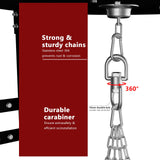 YORWHIN Punching Bag Hanger, Heavy Bag Chain, Silver, YOO57G0322SD YORWHIN