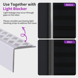 Astomi Cordless Blackout Roller Shades for Windows - Pull Down Roller Shades with Valance, Easy to Install, for Living Room, Bedroom, Office, Bathroom, 22" W x 72" H, White Astomi
