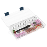 TOOLIOM 71Pcs TIG Welding Torch Accessories Kit Stubby Gas Lens Glass Cup Ceramic Cup Back Cap Kit for WP-17/18/26 TOOLIOM