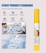 1.5 Gram x 50 Vial Convenient Super Glue, Weglau All Purpose Adhesive,Super Glue Bulk,Instant bonding for bonding Glass, Leather, Metal, Wood, Plastic, Silicone, Rubber,Jewelry Weglau